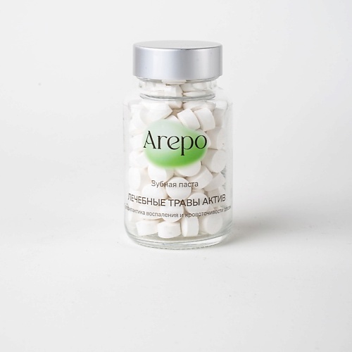 AREPO Зубная паста в таблетках Лечебные Травы Актив 110 revyline ополаскиватель лечебные травы 400