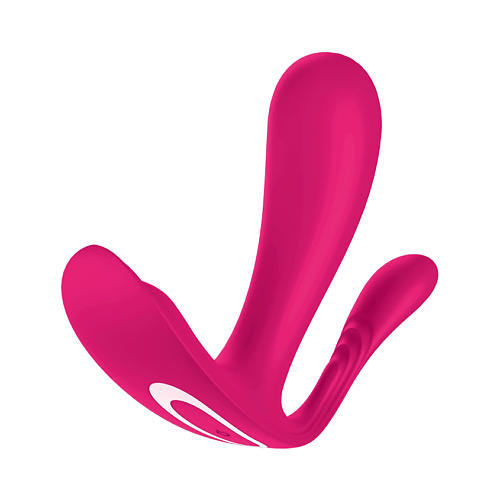 SATISFYER Вибровкладка в трусики с вагинальным и анальным отростком Top Secret+ yesoryes вибратор mom s pink secret