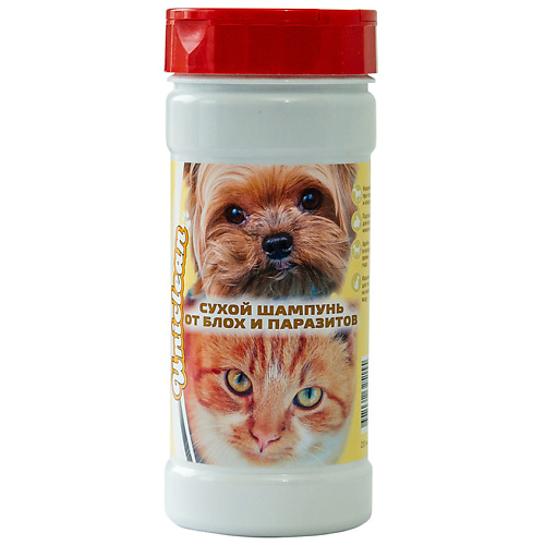 цена Сухой шампунь для животных UNICLEAN Сухой гигиенический зоошампунь от блох и клещей для кошек и собак
