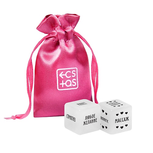 ECSTAS Кубики для двоих Ахи вздохи» (действия для неё, действия для него) ecstas кубики для двоих возьми меня