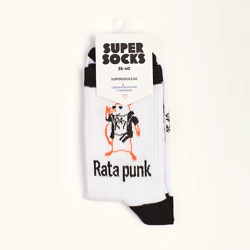 Носки SUPER SOCKS Носки Rata punk