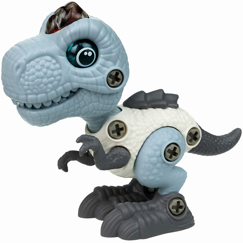 развивающая игрушка 1TOY Сборный динозавр Тираннозавр RoboLife развивающая игрушка 1toy сборный динозавр стегозавр robolife
