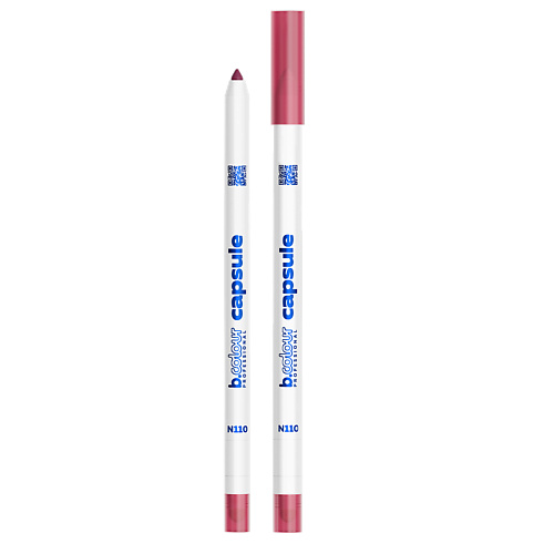 7DAYS Карандаш для губ стойкий 2в1 B.COLOUR PROFESSIONAL CAPSULE 7days карандаш для глаз каял стойкий b colour
