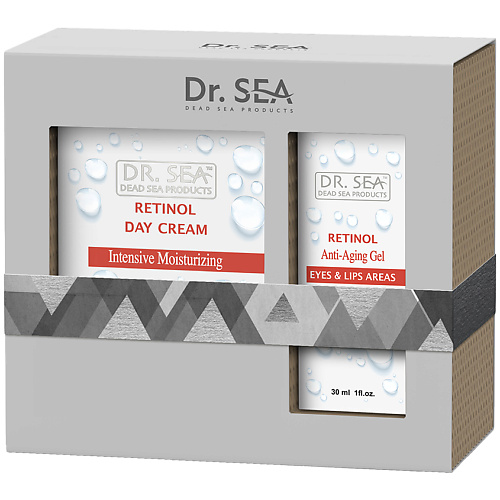 Набор средств для лица DR. SEA Подарочный набор RETINOL SKINCARE EXPERT подарочный набор для ухода за кожей лица dr sea prebiullin
