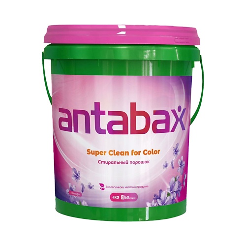 ANTABAX Универсальный Премиум порошок для цветного белья, ведро 4000 antabax универсальный премиум порошок для ного белья ведро 4000