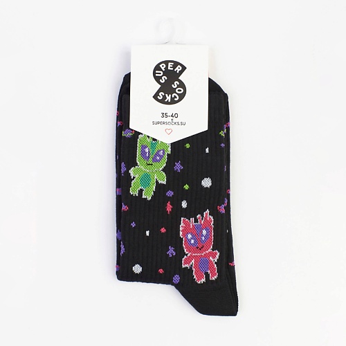 SUPER SOCKS Носки Диско-инопланетянин super socks носки зайка