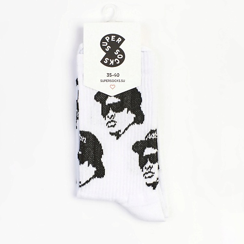 Носки SUPER SOCKS Носки Eazy-E паттерн носки super socks носки зайка паттерн