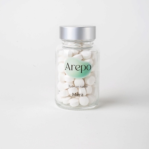 AREPO Зубная паста в таблетках Мята 110 arepo зубная паста в таблетках отбеливание ultra 110