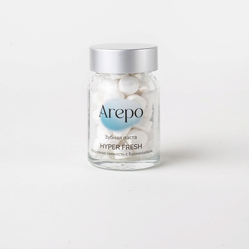 AREPO Зубная паста в таблетках Hyper Fresh 55 arepo зубная паста в таблетках комплексное отбеливание 55