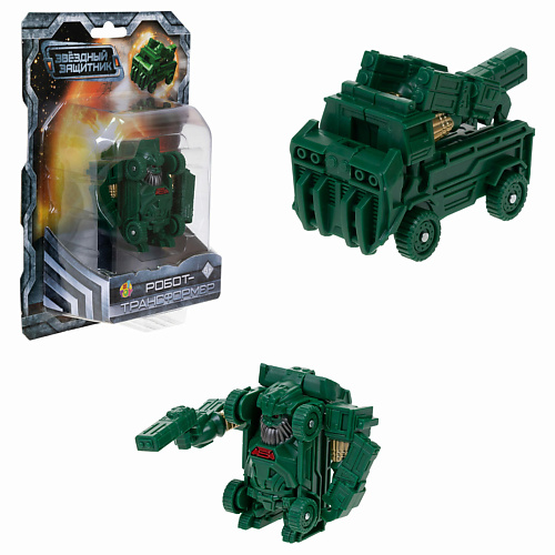 1TOY Робот-трансформер Грузовик 1.0 1toy робот трансформер тракбот пожарный автоподъемник 1 0