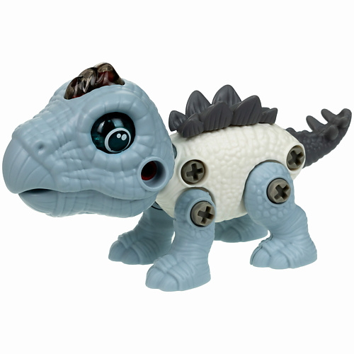 развивающая игрушка 1TOY Сборный динозавр Стегозавр RoboLife цена и фото