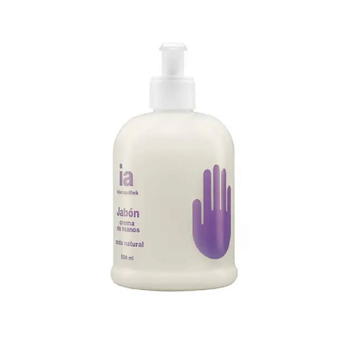 INTERAPOTHEK Крем-мыло для рук с экстрактом натурального шёлка 500 мыло лесная полянка протеины шёлка 90 г