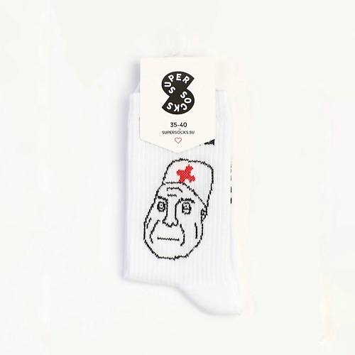 Носки SUPER SOCKS Носки Дурка носки с принтом super socks smilies