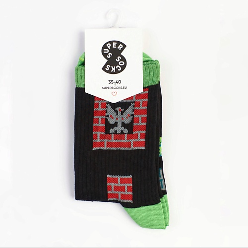 носки с принтом super socks геймер Носки SUPER SOCKS Носки Танчики