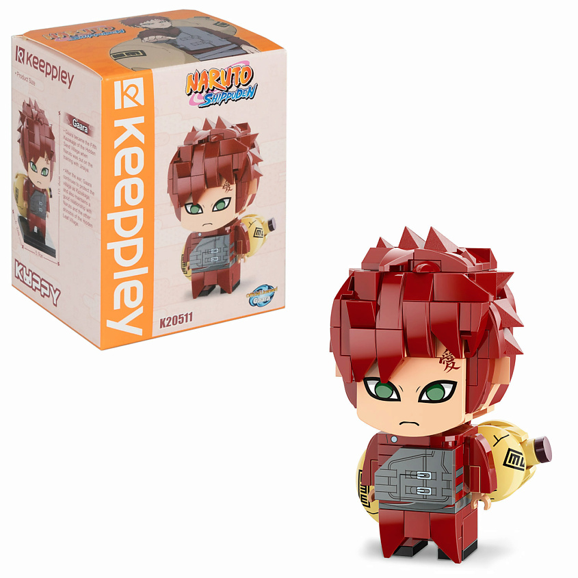 Изображение товара Конструктор Naruto Гаара 3D из серии фигурок героев аниме для детей от 6 лет