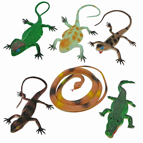 1TOY Игровой набор В мире Животных Рептилии 1.0 метазоа зарождение разума в животном мире