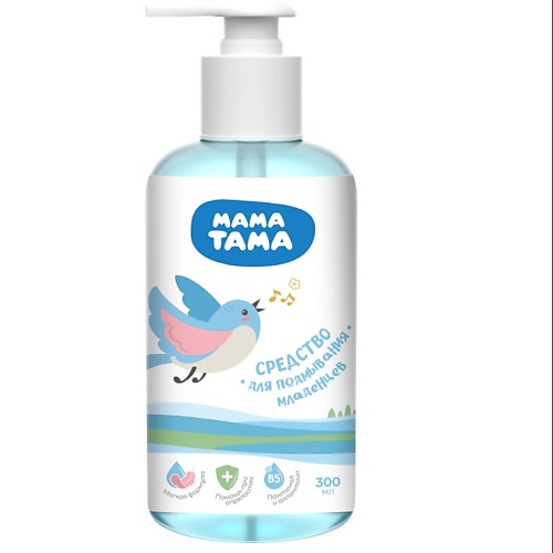Гель для душа МАМА ТАМА Средство для подмывания детское для ванной и душа мама тама шампунь для волос детский груша