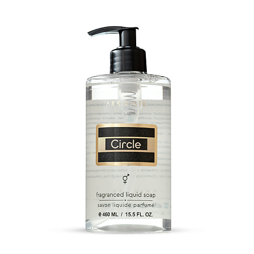 ARRIVISTE Жидкое  мыло для рук, уходовое парфюмированное Circle 460 мыло жидкое парфюмированное 3 liquid perfumed soap