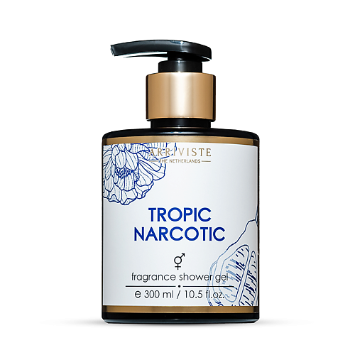 ARRIVISTE Парфюмированный гель для душа Tropic Narcotic 300 arriviste парфюмированный дезодорант tropic narcotic 50