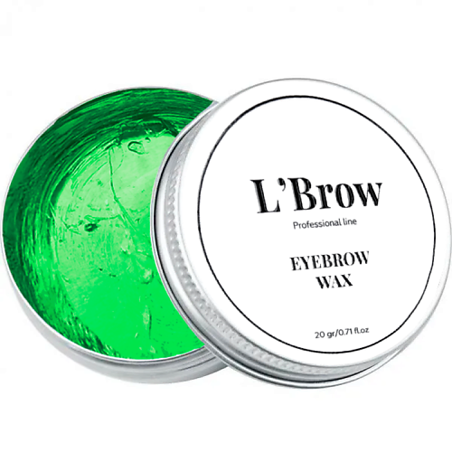 Воск для бровей L`BROW Воск для укладки бровей Fixing wax shik воск для бровей pro brow wax в брикете 125 г черный