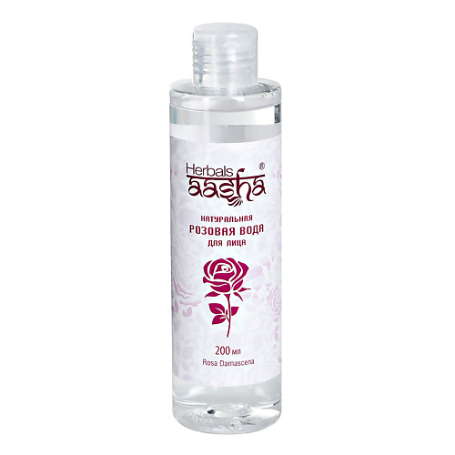 AASHA HERBALS Розовая вода 200 крем для лица aasha herbals d10692 с шафраном и миндалем 50 мл