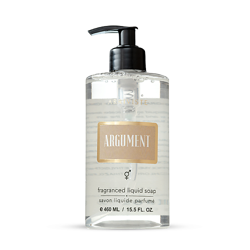 ARRIVISTE Жидкое  мыло для рук, уходовое парфюмированное Argument 460 viayzen мыло жидкое парфюмированное aqua universalis 200 0