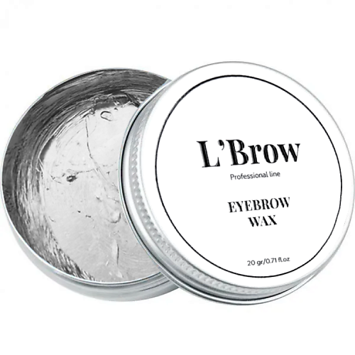 Воск для бровей L`BROW Воск для укладки бровей Fixing wax фиксатор для бровей персик fixing soap l brow 20 гр