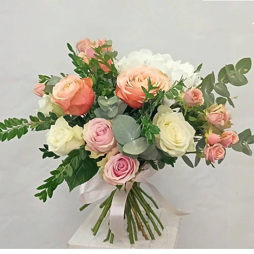 VORNIKOV BOUQUETS Букет с пионовидной розой Элегия vornikov bouquets букет с гортензиями нежные слова