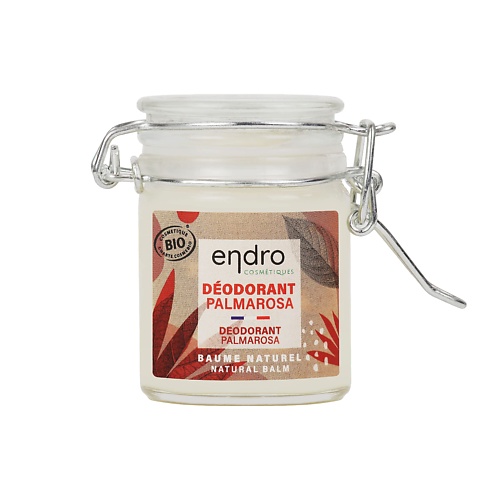 ENDRO Органический бальзам-дезодорант с маслом кокоса и ароматом лемонграсса 50.0 organic guru бальзам масло кокоса