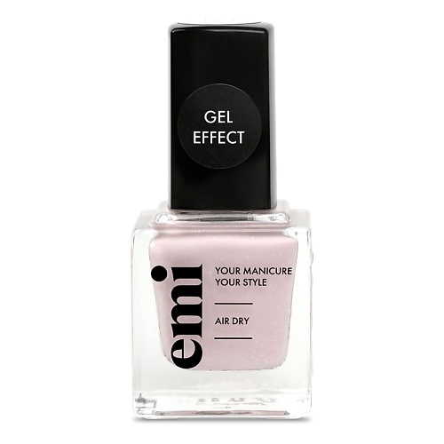 Лак для ногтей EMI Ультрастойкий лак Gel Effect укрепляющий матовый усилитель на ногтей emi intense care matte effect 9 мл