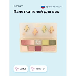 Палетка теней, румян и хайлайтера FUNSY