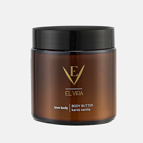 EL'VIRA Крем для тела питательный Karite vanilla баттер масло ши 100.0