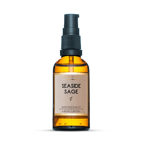 ARRIVISTE Парфюмированное масло для тела Seaside Sage 50 arriviste жидкое мыло для рук уходовое парфюмированное seaside sage 460
