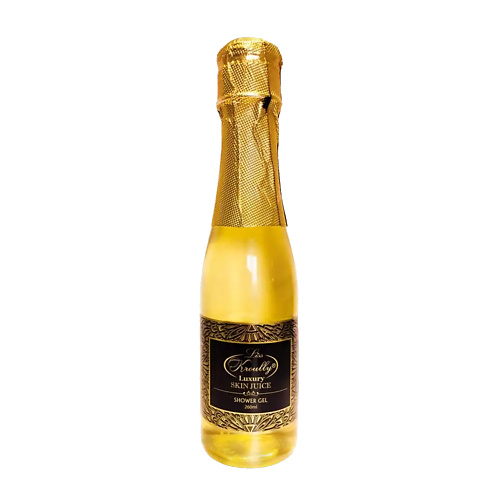 LISS KROULLY Гель-пена для ванн Золотое шампанское, Ваниль 260.0 organell детский набор гель для душа пена для ванн и шампунь черничный смузи и капкейк
