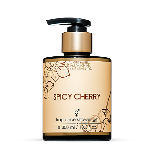 ARRIVISTE Парфюмированный гель для душа Spicy Cherry 300 arriviste парфюмированный дезодорант spicy cherry 50