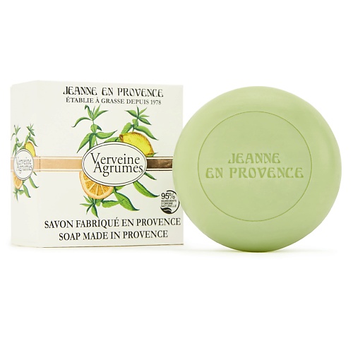 шампунь для частого применения l occitane verveine agrumes 250 мл Мыло твердое JEANNE EN PROVENCE Мыло для тела натуральное Verveine Agrumes