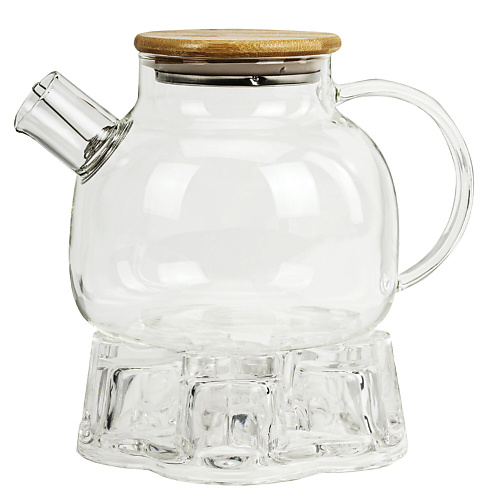 DASWERK Чайник заварочный Бочонок 1.0 чайник заварочный стеклянный с металлическим ситом bellatenero эко бриллиант 1 л 17×15×19 см