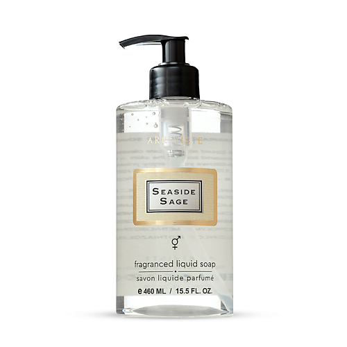 ARRIVISTE Жидкое мыло для рук, уходовое парфюмированное Seaside Sage 460 мыло натуральное парфюмированное с ароматом new nuance
