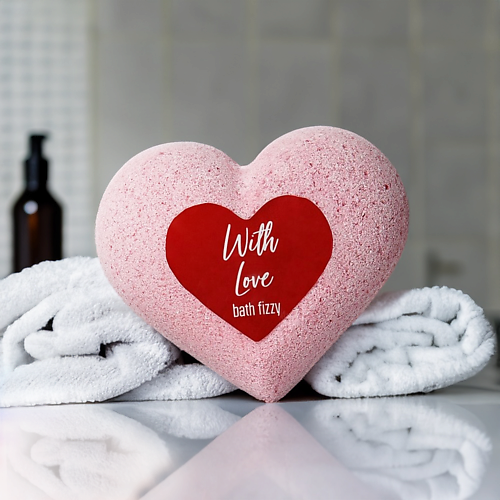 LABORATORY KATRIN Бомбочка для ванны «With love» 130 be care love соль для ванны лемонграсс и зеленый чай
