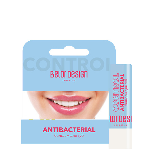 BELOR DESIGN Бальзам для губ LIP CONTROL ANTIBACTERIAL 4.4 belor design бальзам для губ lip control с spf 4 4