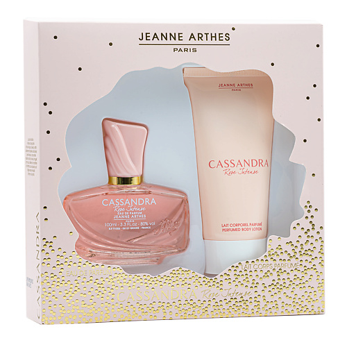 Набор парфюмерии JEANNE ARTHES Подарочный набор Rose Intense: Парфюмерная вода + лосьон для тела