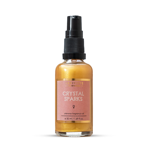 ARRIVISTE Парфюмированное масло для тела с шиммером Crystal Sparks 50 arriviste парфюмированное масло для тела spicy cherry 50