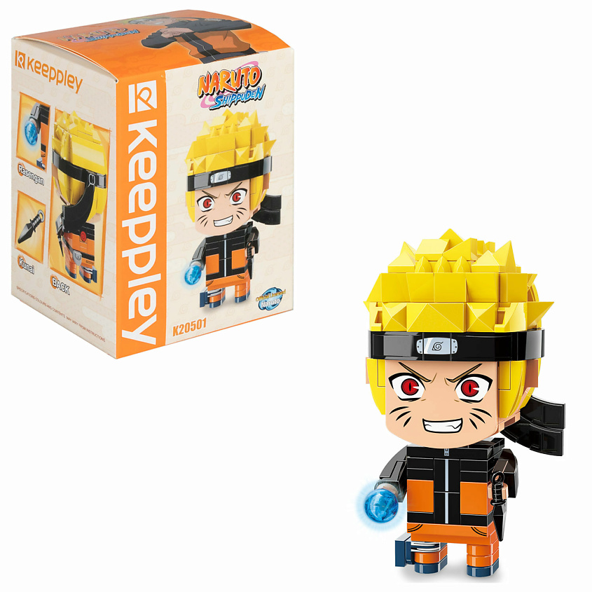 Изображение товара Конструктор Naruto Узумаки 3D 160 деталей от 1TOY для детей старше 6 лет