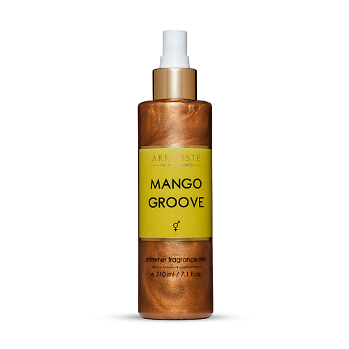 Спрей для тела ARRIVISTE Спрей для тела с шиммером  Mango Groove лосьон для тела arriviste лосьон для тела парфюмированный mango groove