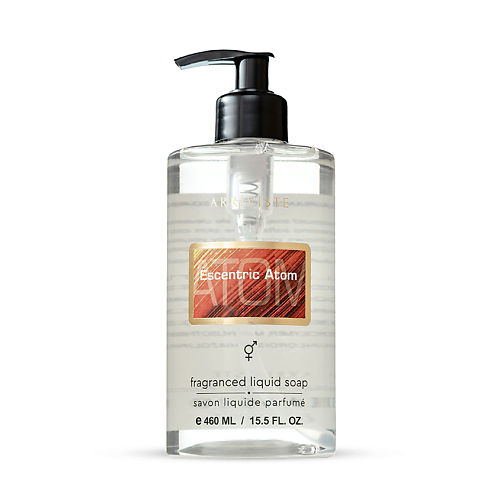ARRIVISTE Жидкое мыло для рук, уходовое парфюмированное Escentric Atom 460 asense жидкое мыло парфюмированное для рук и тела аромат каннабиса 1000