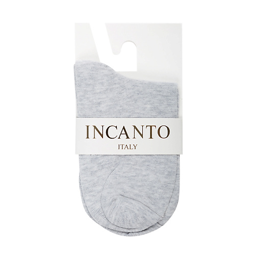 INCANTO Носки женские Grigio chiaro minimi cotone 1202 носки женские однотонный grigio chiaro 0