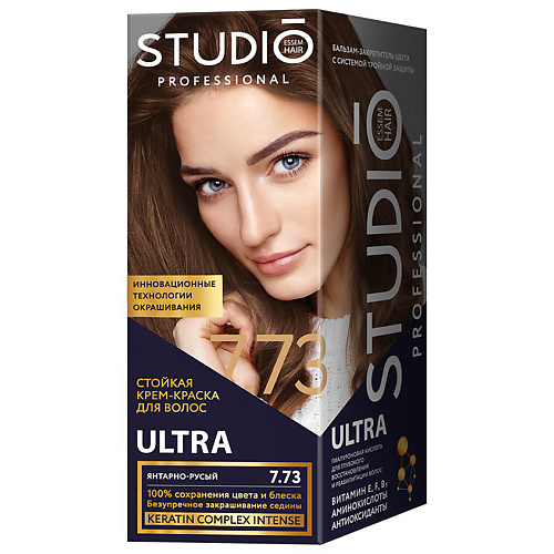 Краска для волос STUDIO PROFESSIONAL Стойкая крем-краска ULTRA цена и фото