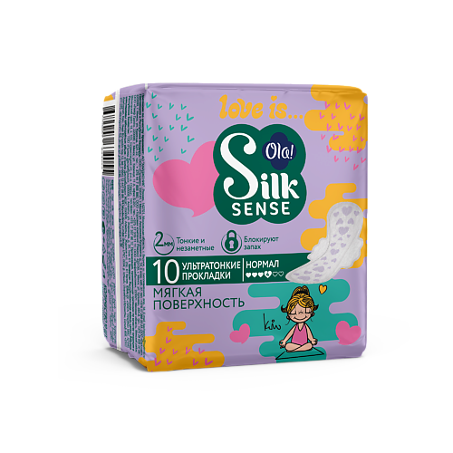 OLA! Silk Sense Teens ULTRA NORMAL прокладки ультратонкие Мягкая поверхность микс 20 прокладки secret day sense s 20 шт
