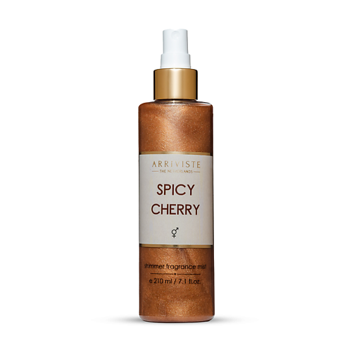 ARRIVISTE Спрей для тела с шиммером  Spicy Cherry 210 arriviste спрей для тела с шиммером spicy cherry 210