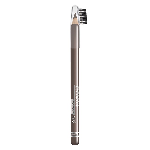 Карандаш для бровей LUXVISAGE Карандаш для бровей EYEBROW PENCIL карандаш для бровей с крышкой точилкой mua make up academy eyebrow pencil 1 2 г